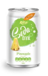 330ml نوشابه آناناس طعم